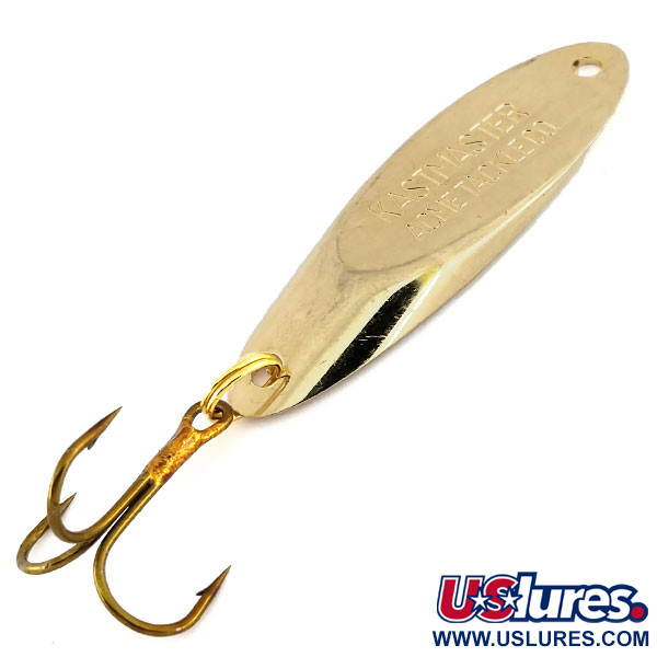 Vintage  Acme Kastmaster , 1/2oz Gold fishing spoon #9793