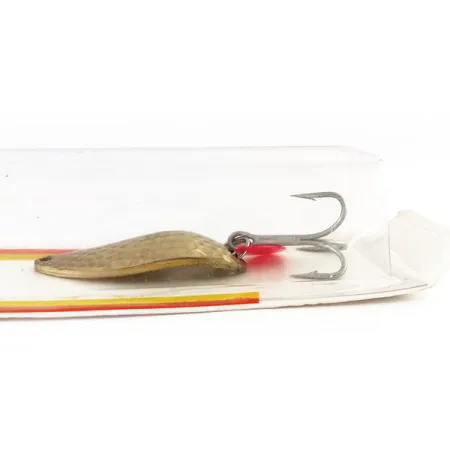 Luhr Jensen Lil' Kroc (Krocodile Stubby, 1/2oz Hammered Nickel fishing spoon #9806