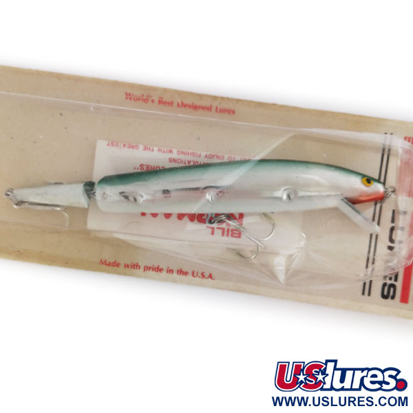   Bill Norman Jointed, 3/4oz Green / Mirror fishing lure #9807