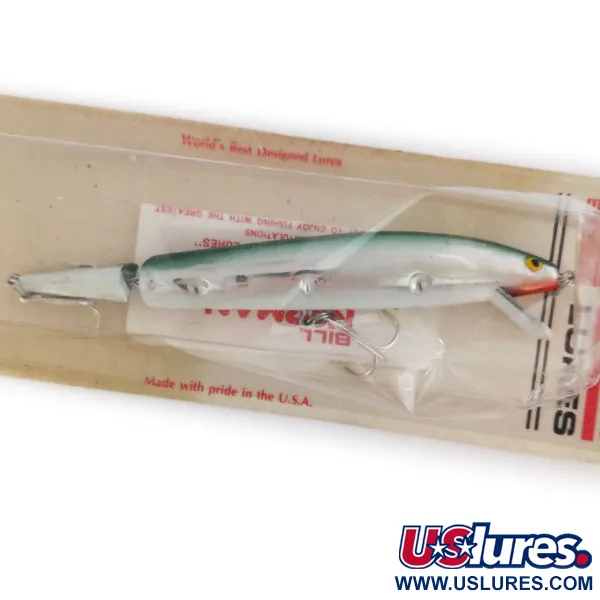 Bill Norman Jointed, 3/4oz Green / Mirror fishing lure #9807