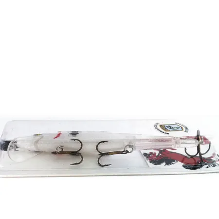 Smithwick Suspending Rattlin’ Rogue, 2/5oz Transparent / White fishing lure #9808