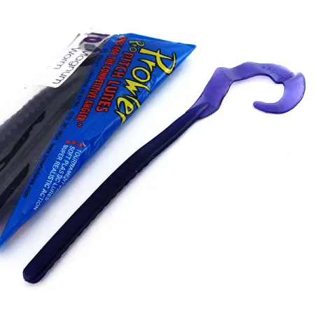 Other Prowler Magnum Worm 7pcs soft bait, Purple fishing #9824