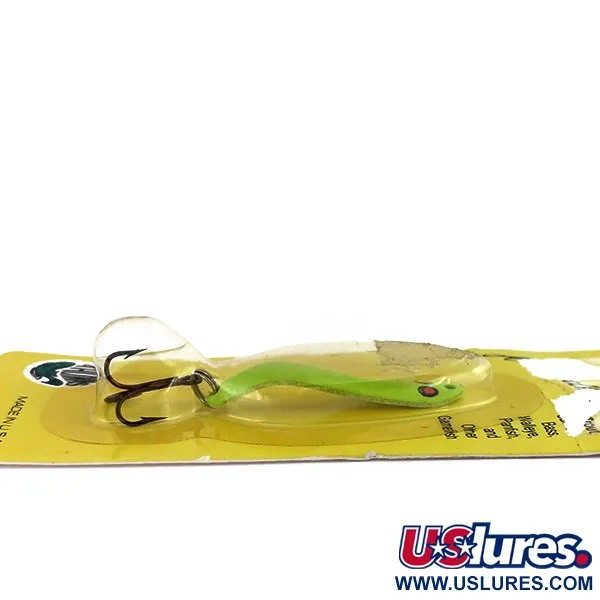 Thomas EEL, 1/8oz Chartreuse fishing spoon #9837