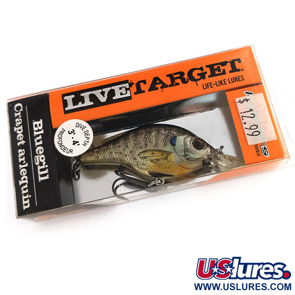 LiveTarget Live Target Koppers BlueGill, 1/4oz fishing lure #9844