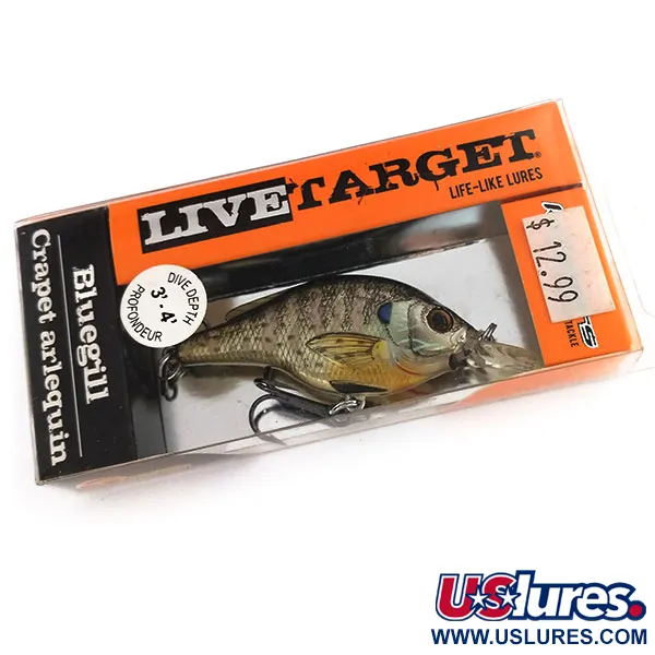 LiveTarget  Live Target Koppers BlueGill, 1/4oz fishing lure #9844