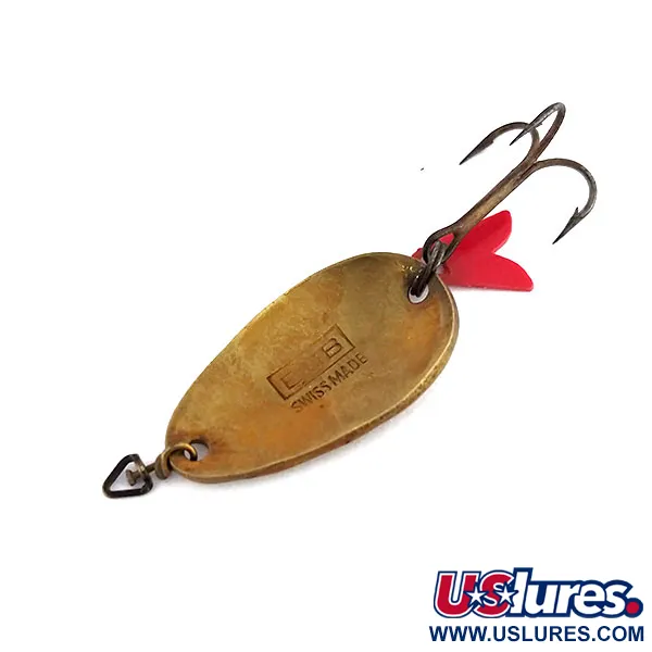 Vintage EGB Swiss made, 1/8oz fishing spoon #9857
