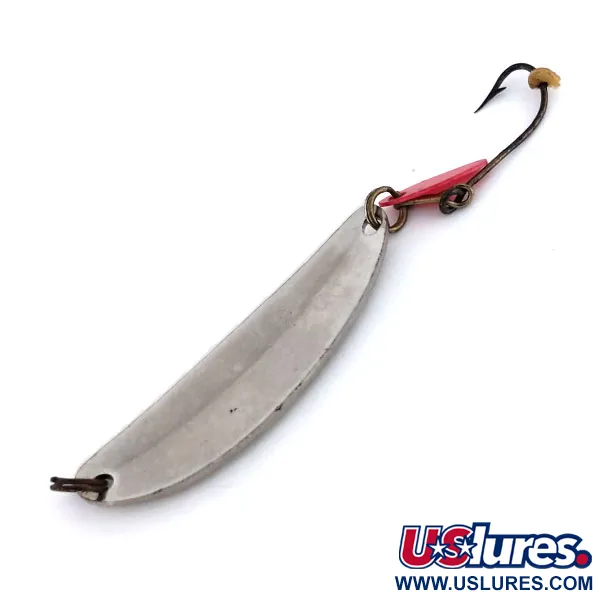 Vintage Acme Side-winder, 1/4oz Nickel fishing spoon #9862