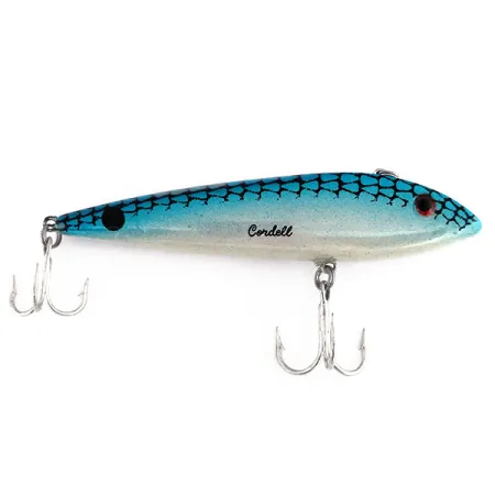 Vintage Cotton Cordell Ratt'l Spot G-finish, 3/4oz fishing lure #9867