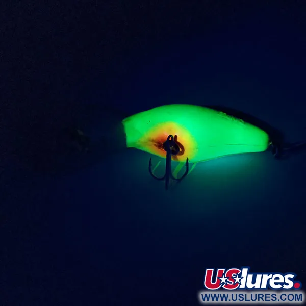 Vintage  Mann's Bait  Mann's 15+, 1/2oz Chartreuse fishing lure #9868