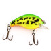 Vintage   Bandit Rackit Squarebill UV, 1/4oz Fire Tiger fishing lure #9869