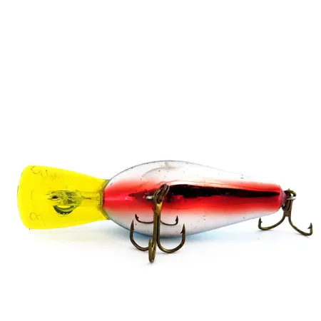 Vintage Rapala Fat Rap, 2/5oz Silve Blue fishing lure #9871