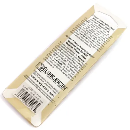 Luhr Jensen Krocodile Die #3 Holographic, 1/2oz Holographic Blue fishing spoon #9874