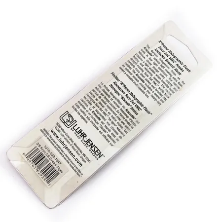 Luhr Jensen Krocodile Die #3, 1/2oz Holographic Green Tiger fishing spoon #9875