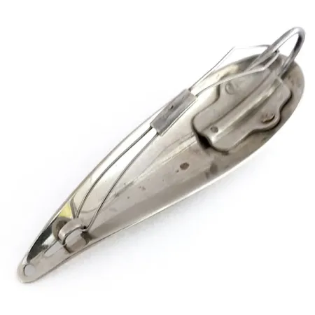 Vintage Weedless Bait  Weedless Larson Bait Fishtrap , 1/3oz Nickel fishing spoon #9878