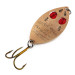 Vintage  Hofschneider Red Eye junior, 2/5oz Copper fishing spoon #9879
