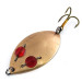 Vintage  Hofschneider Red Eye junior, 2/5oz Copper fishing spoon #9879