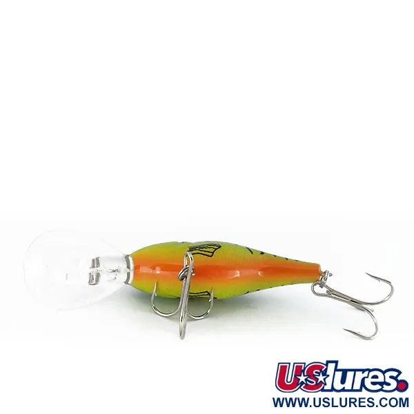   Bass Pro Shops XPS Lazer Eye Deep Diver, 2/5oz Fire Tiger fishing lure #9885