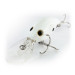   Bass Pro Shops XPS Lazer Eye Deep Diver, 2/5oz White fishing lure #9886