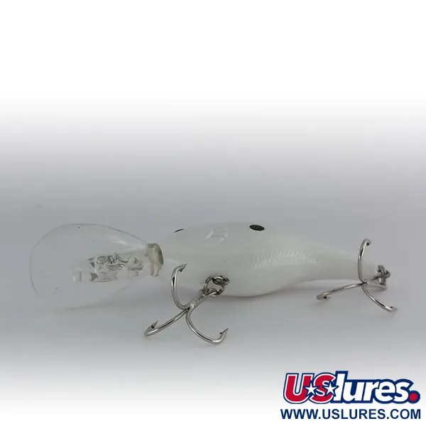   Bass Pro Shops XPS Lazer Eye Deep Diver, 2/5oz White fishing lure #9886