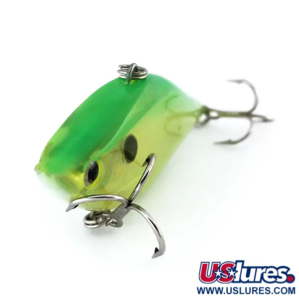 Vintage  Yo-Zuri/Duel Yo-Zuri 3D VIB, 2/5oz Green fishing lure #9889