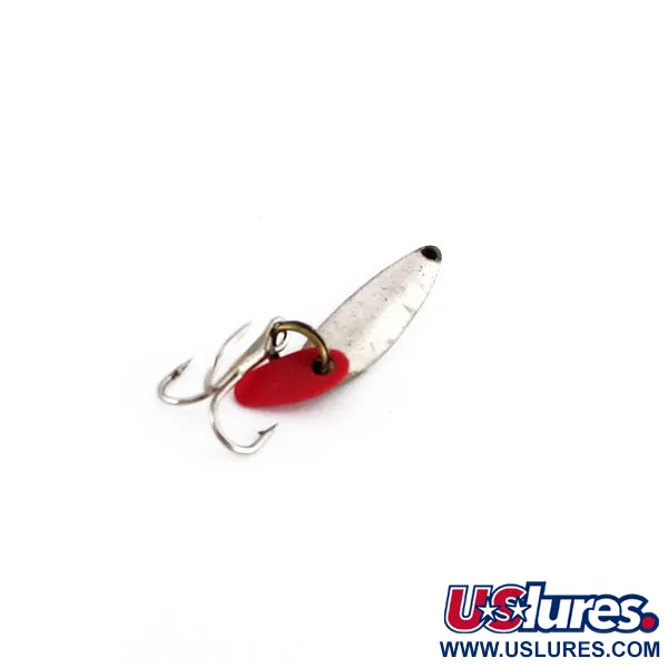 Vintage Bay de Noc Swedish pimple, 1/16oz Nickel fishing spoon #9901