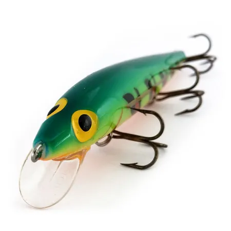 Vintage Storm Minnow Stick, 1/2oz Fire Tiger fishing lure #9907