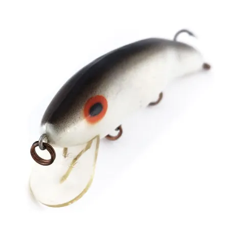 Vintage Cotton Cordell ripplin red fin, 3/8oz Silver fishing lure #9909