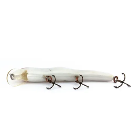 Vintage Cotton Cordell ripplin red fin, 3/8oz Silver fishing lure #9909