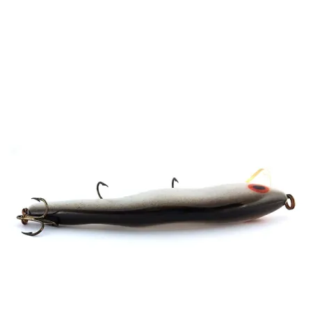Vintage Cotton Cordell ripplin red fin, 3/8oz Silver fishing lure #9909