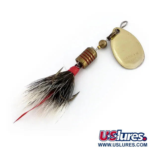 Vintage Mepps Aglia 1 dressed (squirrel tail) 1970s