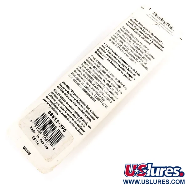   Strike King Wild Shiner, 3/5oz Gold fishing lure #9918