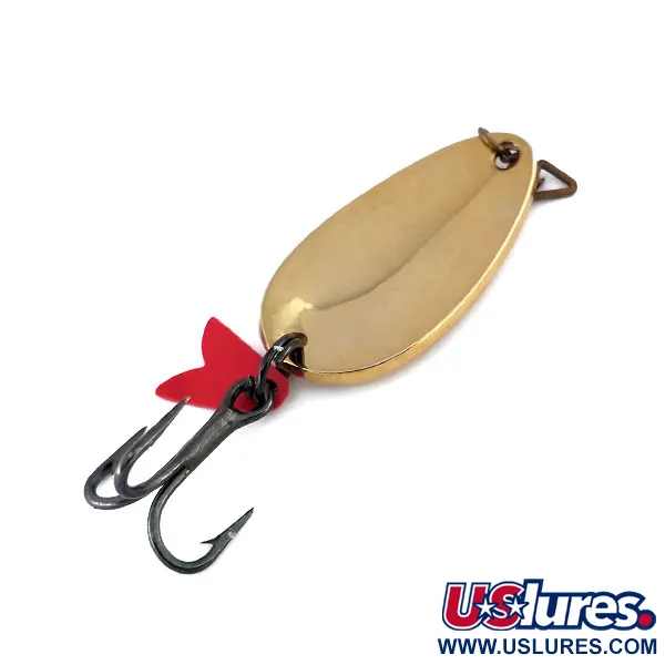 Vintage Acme Fish Hawk , 3/16oz Gold fishing spoon #9923