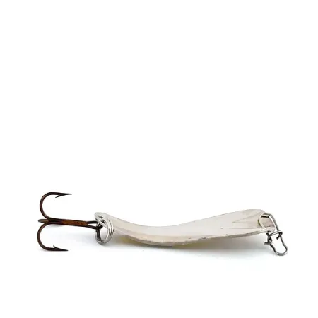 Vintage Reef Runner  Slender Spoon Custom Jigs, 3/32oz Nickel / Chartreuse fishing spoon #9924