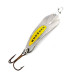 Vintage  Reef Runner  Slender Spoon Custom Jigs, 3/32oz Nickel / Chartreuse fishing spoon #9924