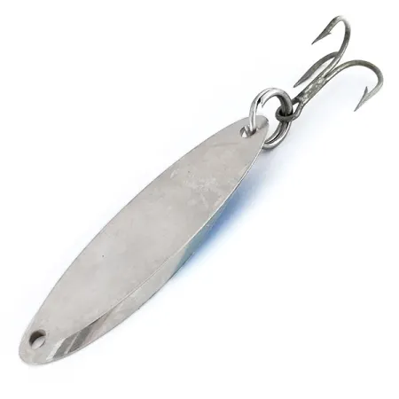Vintage Acme Kastmaster , 2 3/4oz Nickel / Blue fishing spoon #9930
