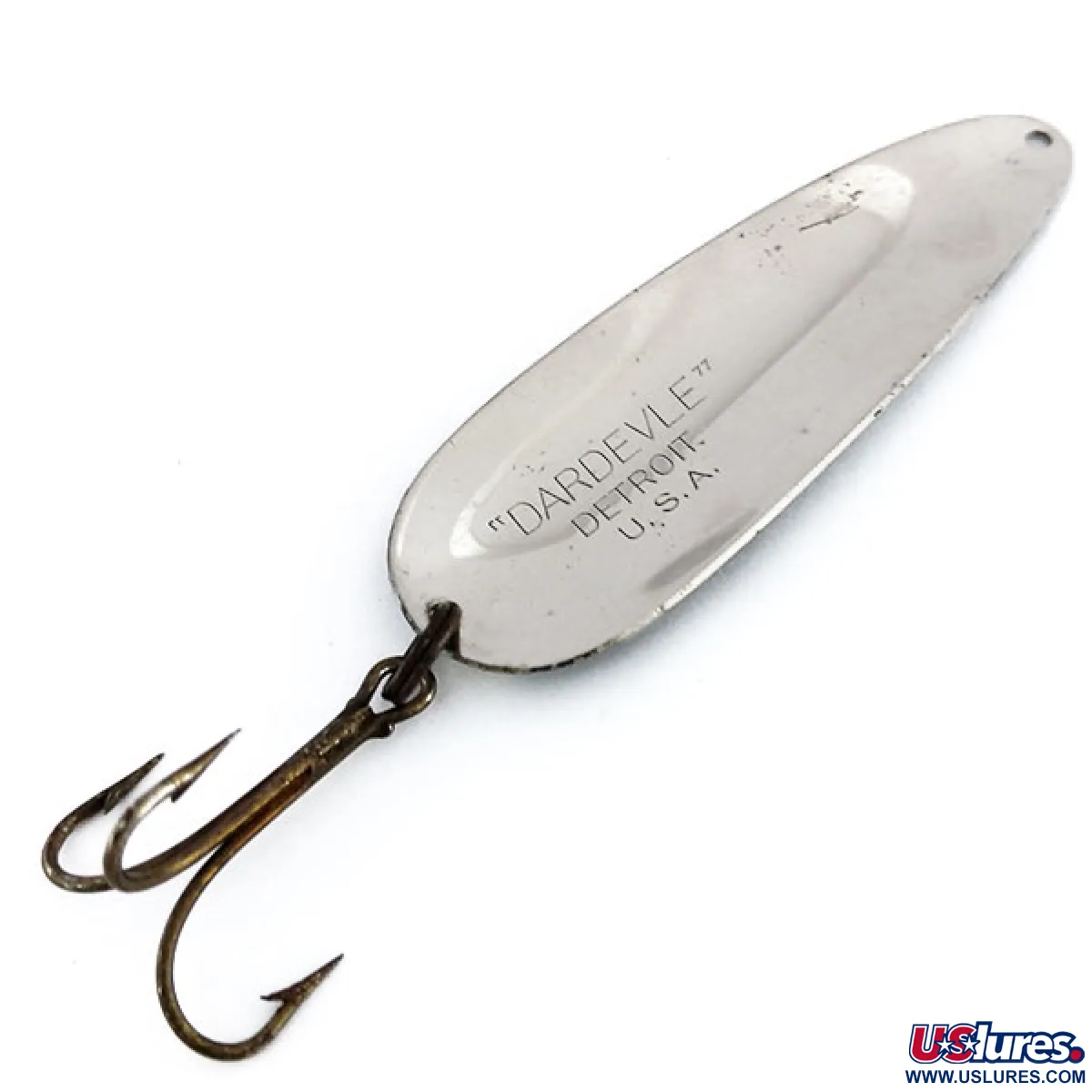 master dilling USAヴィンテージルアー1948 4485-131 Vintage Eppinger Dardevle (1950s) Detroit, 1oz Black / White