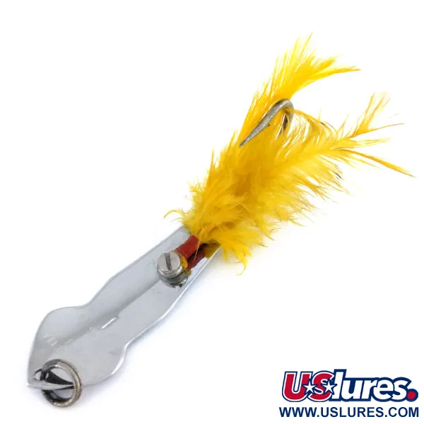 Vintage   Tony Accetta Pet Spoon 15, 1/2oz Nickel fishing spoon #9936