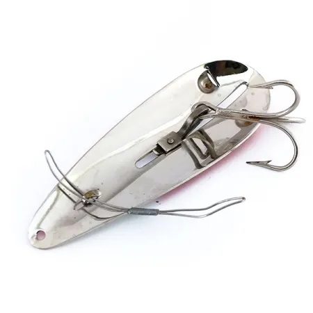 Vintage Other Katch King, 1oz Red / White / Nickel fishing spoon #9948