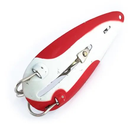 Vintage Other Katch King, 1oz Red / White / Nickel fishing spoon #9948