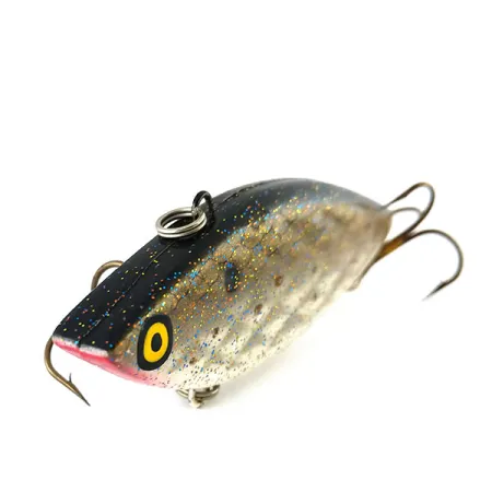 Vintage Strike King Diamond Shad , 1/2oz White / Gray fishing lure #9970
