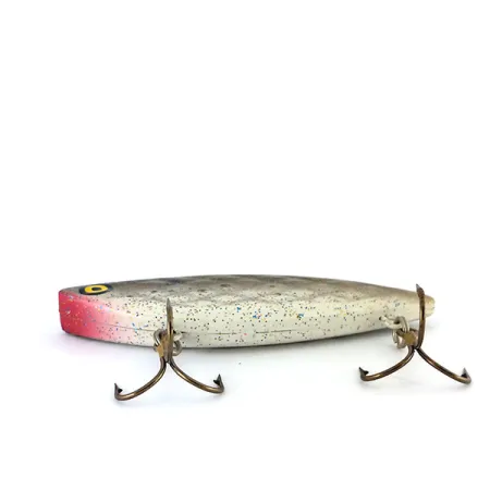 Vintage Strike King Diamond Shad , 1/2oz White / Gray fishing lure #9970