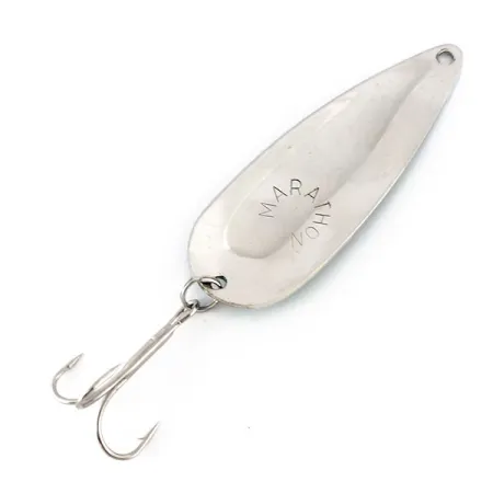 Vintage Marathon  Marathon, 1/2oz Green / Nickel fishing spoon #9971