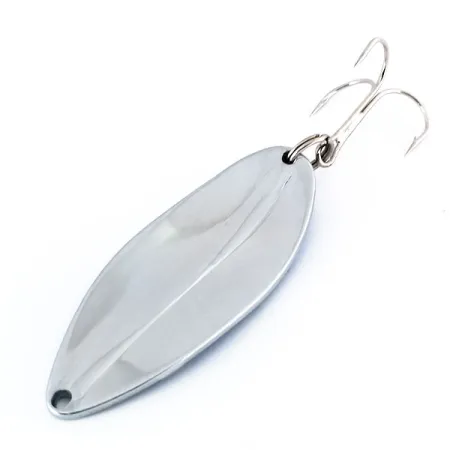 Vintage TODDCO Main liner , 3/4oz Nickel / Blue fishing spoon #9981