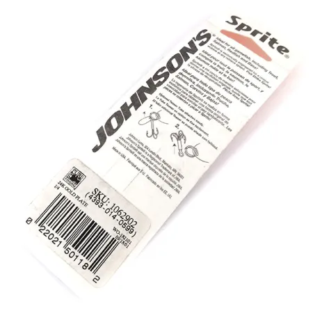 Johnson Sprite, 1/4oz Gold (24 Carat Gold Plated) fishing spoon #9995