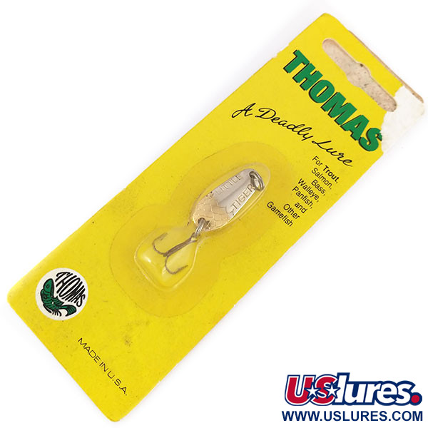   Thomas Little Tiger, 1/8oz Gold fishing spoon #9998