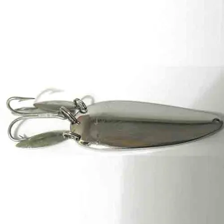 Vintage Eppinger Dardevlet Klicker , 3/4oz Nickel fishing spoon #0005
