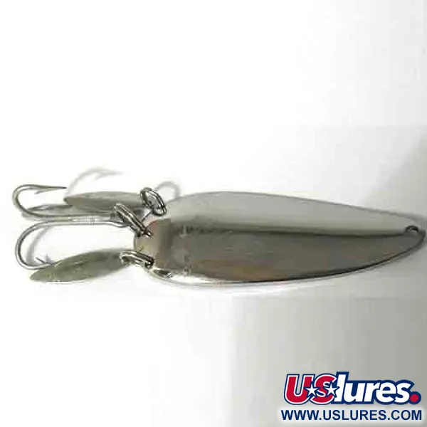 Vintage  Eppinger Dardevlet Klicker , 3/4oz Nickel fishing spoon #0005